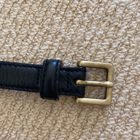 Thin black Moschino belt - Picture 4 of 5